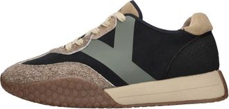 Keh-noo Su&egrave;de en Stoffen Sneakers - Heren - Sneakers - Veelkleurig - 45 EU - Su&egrave;de - Schoenen