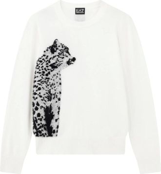 Emporio Armani Neva Pullover - - Knitwear - Donna - Bianco - M