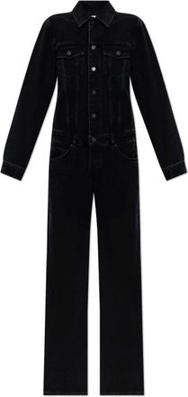 A Gold E Esther Jumpsuit - Dames - Jumpsuits - Zwart - S - Katoen - Jumpsuits & Playsuits