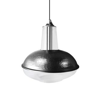 Tosel Suspensi&oacute;n vidrio cromo D31 cm