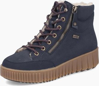 Rieker Womens Rieker Ladies Boots Y6104-14 - Navy - Size: 5
