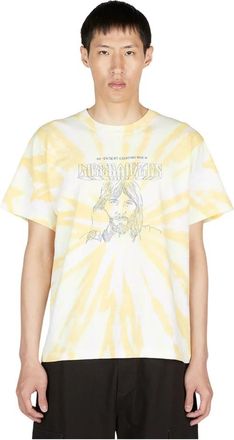 Liberaiders Americana Tie Dye T-Shirt - Heren - T-shirts - Geel - L - Katoen - Tops