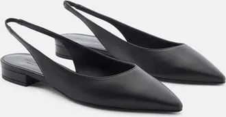 Scarosso Viviana Ballerinas in Black - Calf at Nordstrom, Size 38.5