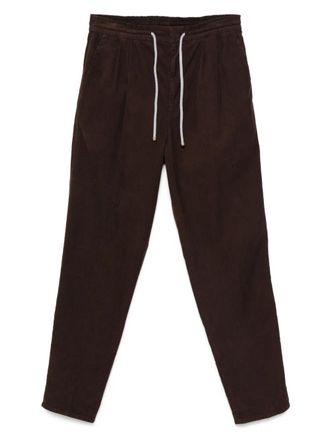 Brunello Cucinelli cotton track pants - Brown