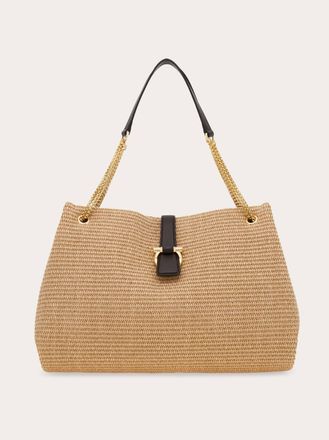 Ferragamo Women Ferragamo Mia tote bag (L) Brown
