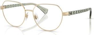 Ralph Lauren 54mm Irregular optical glasses in Gold at Nordstrom