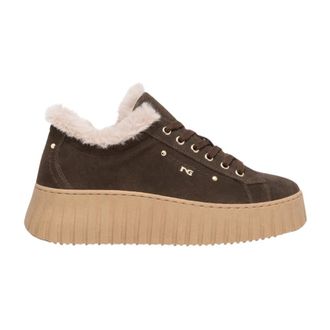 Nero Giardini Sneakers con plateau - - Shoes - Donna - Marrone - 36 EU