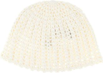 The Garment Hat Crocheted Organic Cotton Beanie - Cream