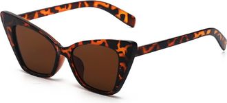 Generic Cat Eye Retro Men and For Women Outdoor Sunglasses (Color : B, Size : Medium) 2026