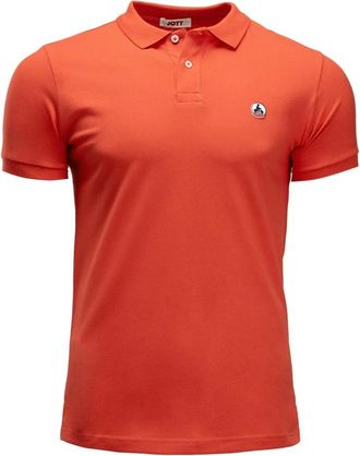 Jott Marbella Heren Polo Shirt - Heren - Polos - Rood - 3XL - Katoen - Tops