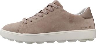 Geox Spherica Ecub-1 - Dames - Sneakers - Beige - 37 EU - Schoenen