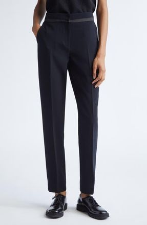 Emporio Armani Suit Pants in Navy at Nordstrom, Size 10 Us