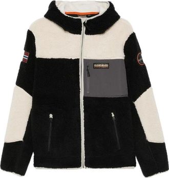 Napapijri Fleece-texture Hooded Sweater