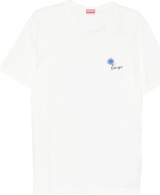 Kenzo Boke Flower Embroidered T-shirt