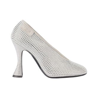 Moschino Duck Pump Cenerentola - female - Moschino - Pumps - Gray - 4 UK - Shoes