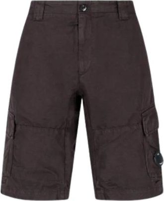 C.P. Company Casual Shorts - Heren - Korte Broeken - Zwart - XS - Katoen - Korte Broeken