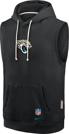 Nike Jacksonville Jaguars Rivalries Collection Sideline Nike Mens Dri-FIT NFL Sleeveless Pullover Hoodie in Black | 03B400A9N-F9T