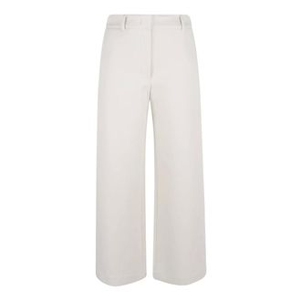 Max Mara Wide Trousers, female, Beige, Size: XS Aerovia Wide Leg Pants