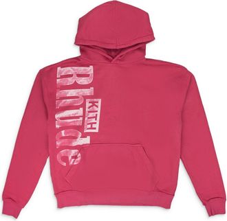 Rhude Pink Kith Hoodie