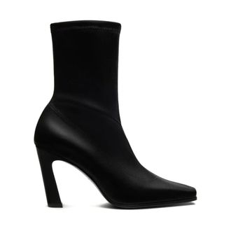 Stuart Weitzman Stivaletto elasticizzato Stassi 85 - - Shoes - Donna - Nero - 38 1/2 EU