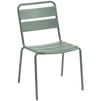 Hesperide Hesperide - Silla de jardín apilable phuket verde oliva - Hespéride