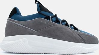 Lavair Mens Creator 2.0 Trainers in Navy Leather - Size UK 10