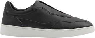 Reiss Cruz Leather Trainer