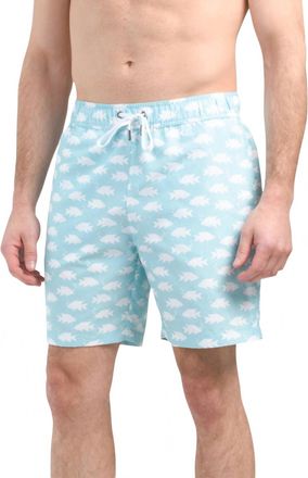 Onia Deep Sea Charles Swim Trunks In Agua Multi