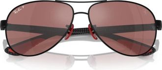 Ray-Ban Occhiali da sole - unisex - Zonnebrillen - Zwart - 61 MM - Accessoires
