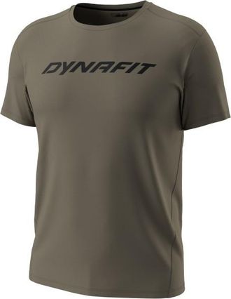Dynafit Traverse T-Shirt Funktionsshirt f&uuml;r Herren | braun/grau