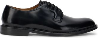 Doucal's Derby Veterschoen - Heren - Nette schoenen - Zwart - 44 EU - Leer - Schoenen