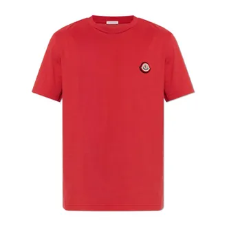 Moncler Heren, Tops, Rood, Maat: L Katoen