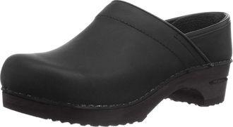 Sanita Classic Closed Clogs in Black (Art:1201005) - 38