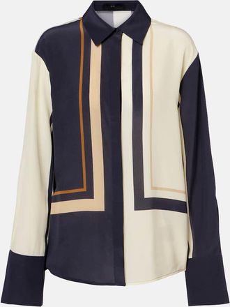 Sir. Printed silk shirt