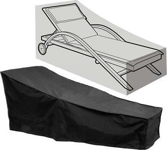 OEM Funda Protectora Impermeable Para Tumbona, 200 Cm De Largo X 70 Cm De Alto X 40 Cm De Ancho X 70 Cm Profundidad, Impermeable, Impermeable, Negro