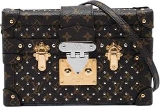 Louis Vuitton Pre-owned Petite Malle - Dames - Vintage Schoudertas - Bruin - ONE Size - Vintage