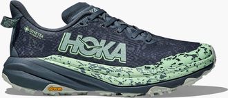 Hoka One One Speedgoat GTX 1155151-TFL Womens Blue Trail Running Shoes DWA1859