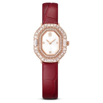 Swarovski Matrix Quartz Crystal White Dial Ladies Watch 5746375