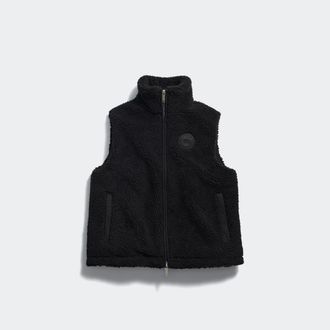 Canada Goose Soren Fleece Vest (Women, Black, XS)