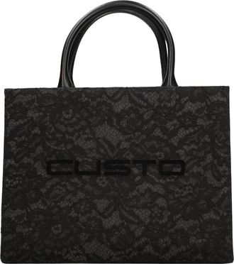 Custo Barcelona Vardor-S-Lace Schoudertas - Dames - Shoppers - Zwart - ONE Size - Polyester - Tassen