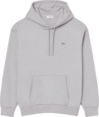 Lacoste Relaxed Fit Embroidered Hooded Sweatshirt