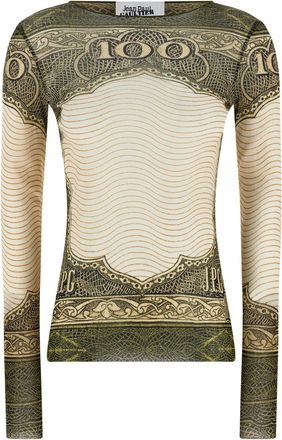 Jean Paul Gaultier Multicolour Long Sleeves Printed Top