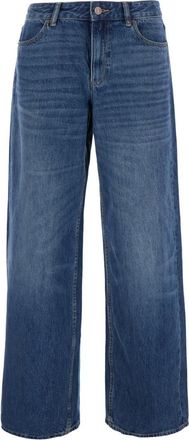 Tory Burch Blue Regular High Rise Jeans