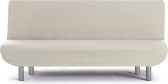 Eysa Funda de sof&aacute; 3 plazas clic clac biel&aacute;stica crudo 180 - 200 cm
