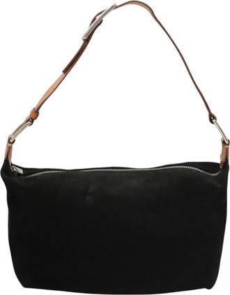 Celine Black Leather Shoulder Bag (Pre-Owned)