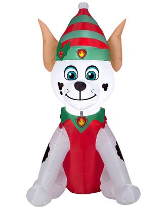 National Tree Company 3.5Ft Inflatable Elf Paw Patrol Marshall Dalmatian