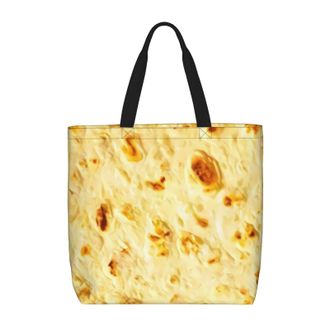 Generic Women Handbag Burritos Giant Flour Tortilla Taco Women Beach Bag Girls Lightweight Shoulder Bags, For Graduation, Birthday, Christmas, Swim, Daily