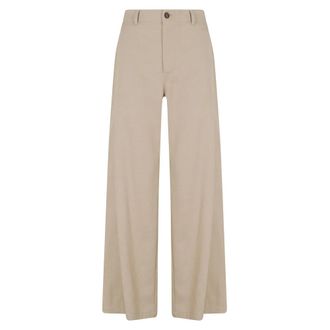 Tela Pantalone Vanda - Trousers - Mujer - Beige - 2XS