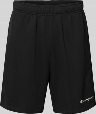 Champion Shorts mit elastischem Bund und Label-Stitching in Black, Gr&ouml;&szlig;e XXL