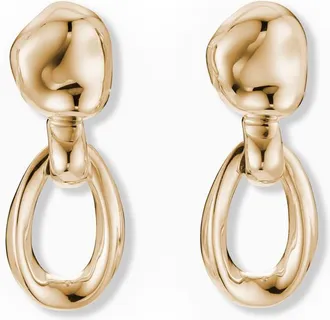 Agmes Sacha 18k Gold Vermeil Earrings - One Size
